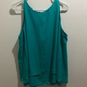 🎉2 for $10 teal sheer blouse